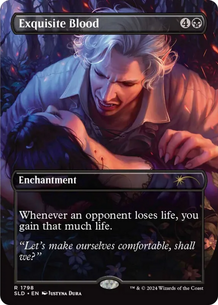 Exquisite Blood [Secret Lair Drop Series] Magic: The Gathering