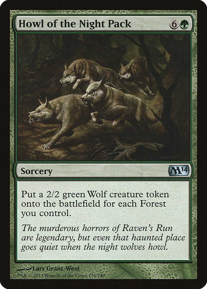 Howl of the Night Pack [Magic 2014] Magic: The Gathering
