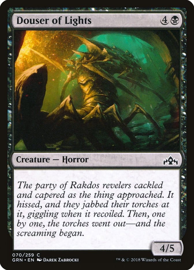 Douser of Lights [Guilds of Ravnica] Magic: The Gathering