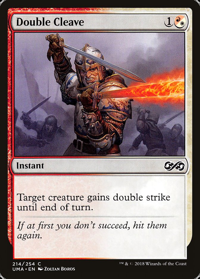 Double Cleave [Ultimate Masters] Magic: The Gathering