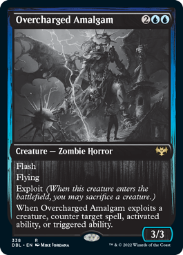 Overcharged Amalgam [Innistrad: Double Feature] Magic: The Gathering