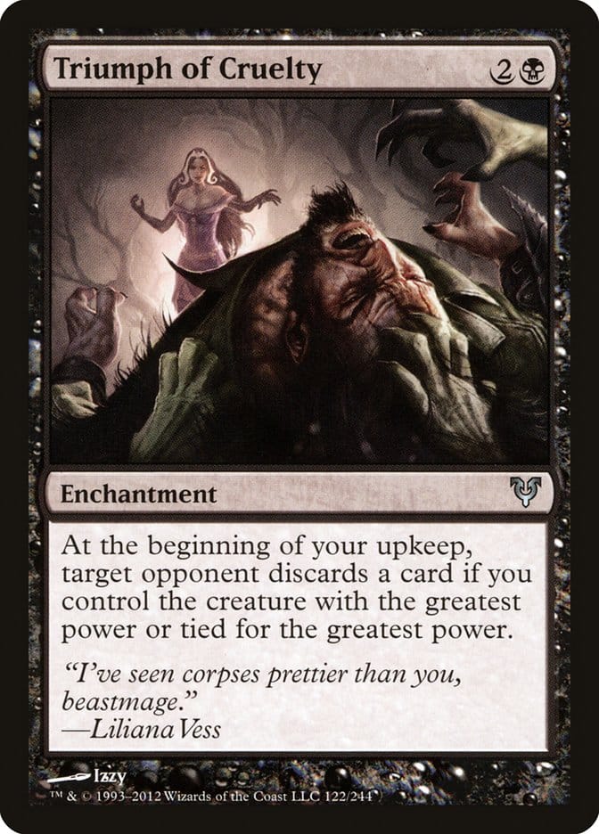 Triumph of Cruelty [Avacyn Restored] Magic: The Gathering