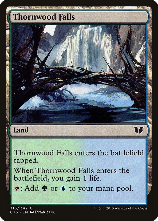 Thornwood Falls [Commander 2015] Magic: The Gathering
