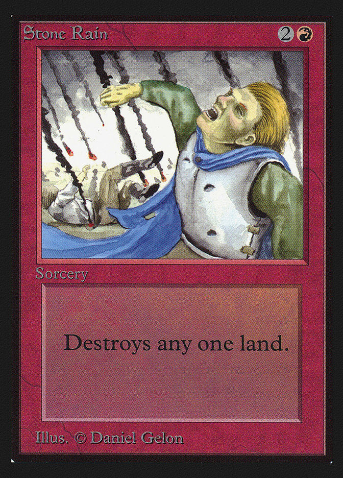Stone Rain [Collectors' Edition] Magic: The Gathering