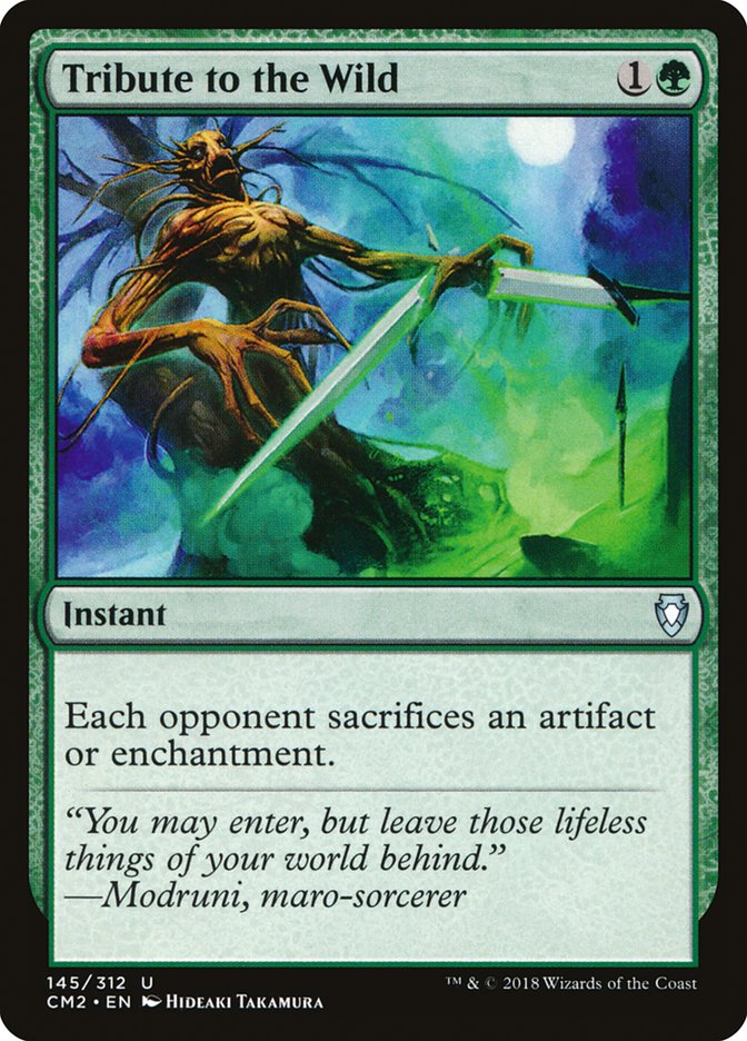 Tribute to the Wild [Commander Anthology Volume II] Magic: The Gathering