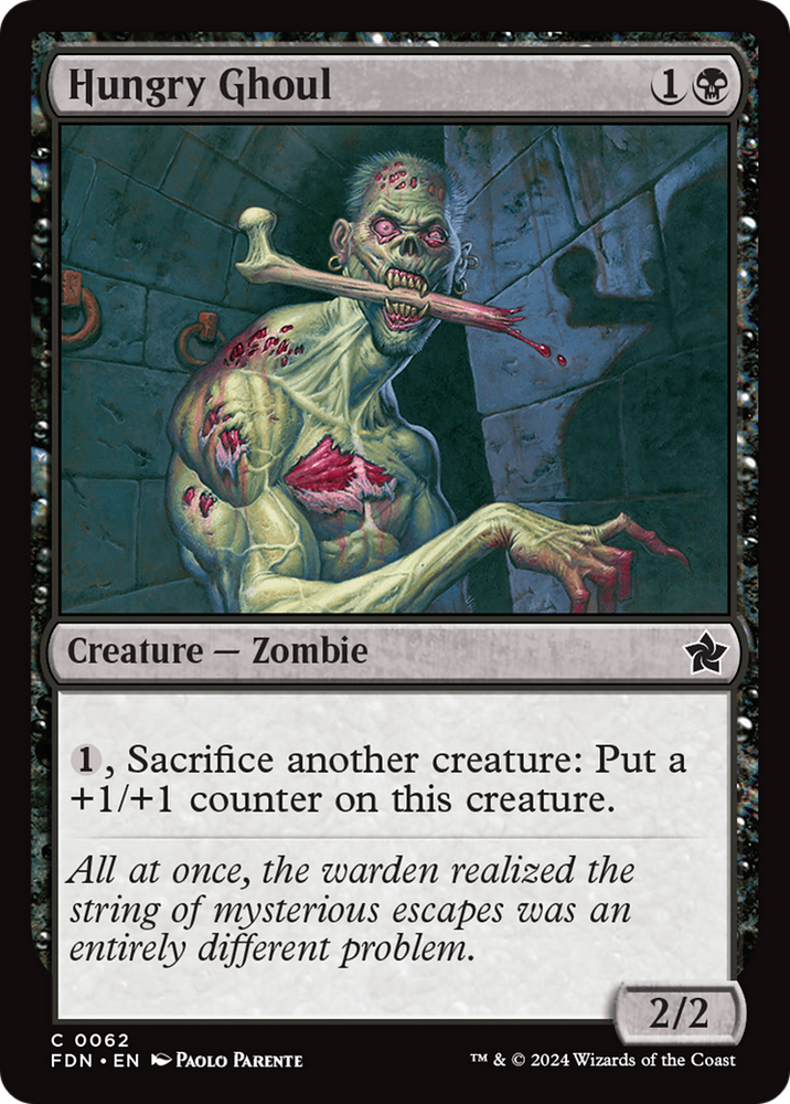 Hungry Ghoul [Foundations] Magic: The Gathering
