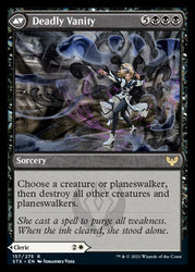 Selfless Glyphweaver // Deadly Vanity [Strixhaven: School of Mages] Magic: The Gathering