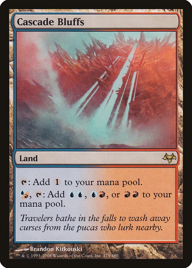 Cascade Bluffs [Eventide] Magic: The Gathering