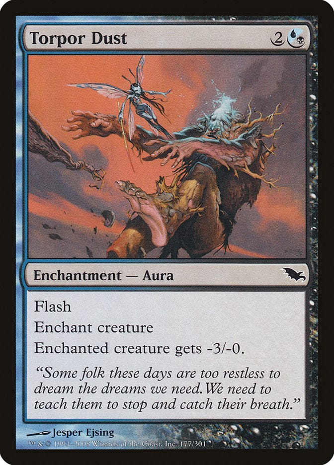 Torpor Dust [Shadowmoor] Magic: The Gathering