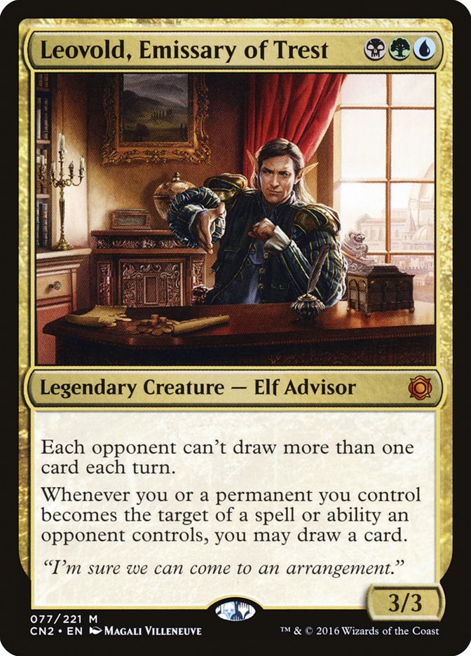 Leovold, Emissary of Trest [Conspiracy: Take the Crown] Magic: The Gathering