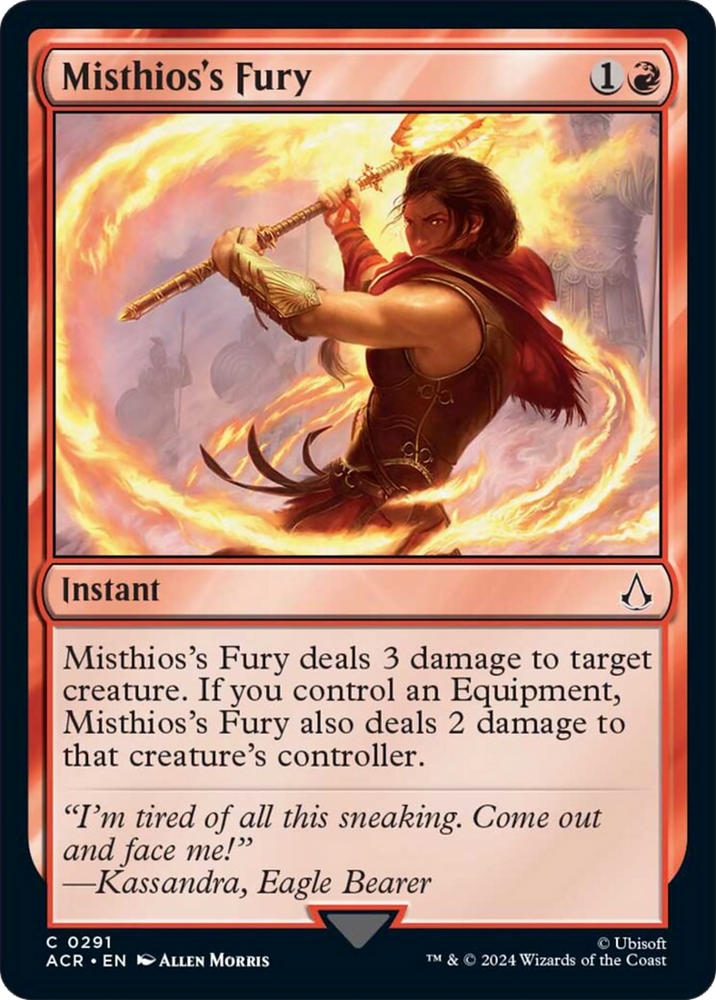 Misthios's Fury [Assassin's Creed] Magic: The Gathering