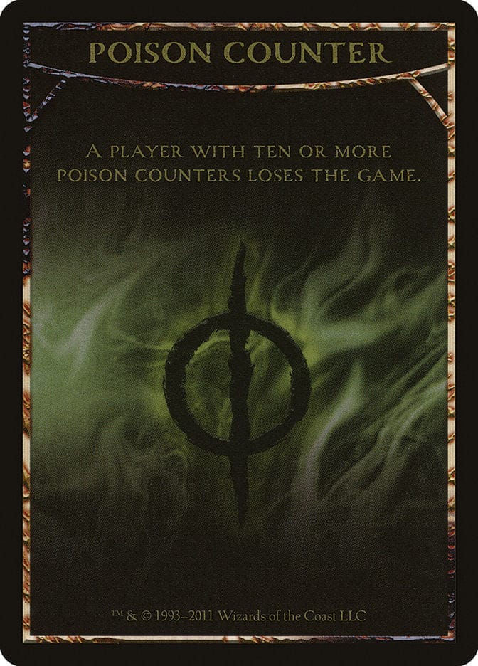 Poison Counter [Mirrodin Besieged Tokens] Magic: The Gathering