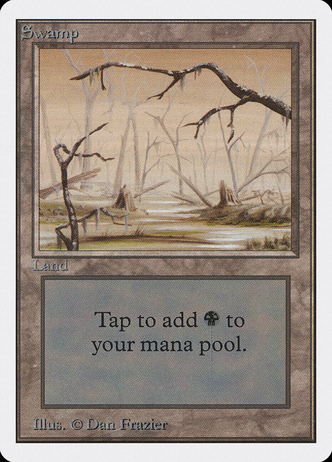 Swamp (295) [Unlimited Edition] Magic: The Gathering