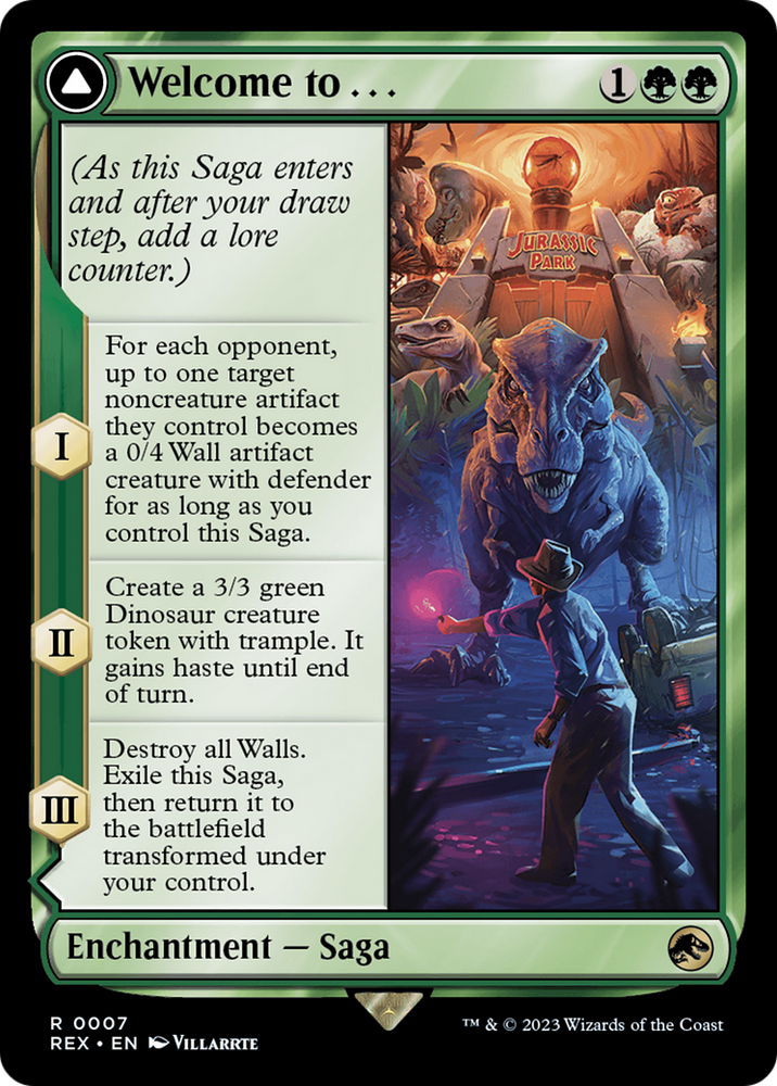 Welcome to... // Jurassic Park [Jurassic World Collection] Magic: The Gathering