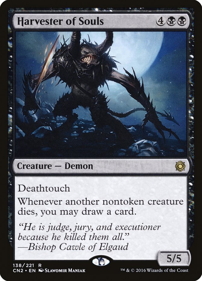 Harvester of Souls [Conspiracy: Take the Crown] Magic: The Gathering