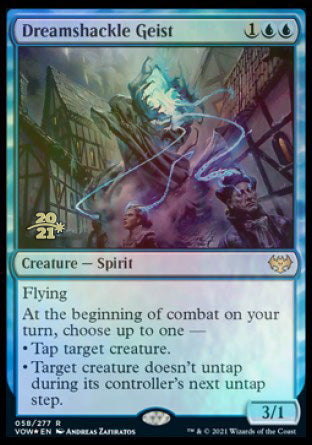 Dreamshackle Geist [Innistrad: Crimson Vow Prerelease Promos] Magic: The Gathering