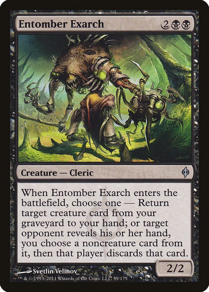 Entomber Exarch [New Phyrexia] Magic: The Gathering