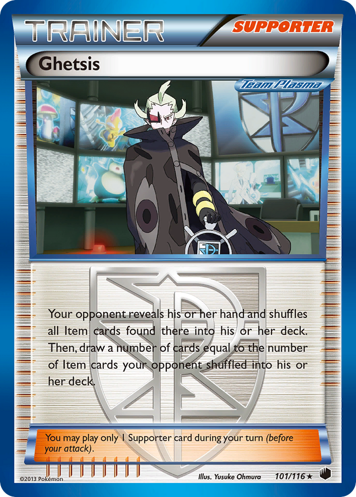 Ghetsis (101/116) [Black & White: Plasma Freeze] Pokémon