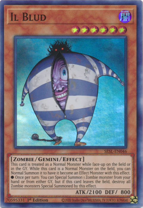 Il Blud [SESL-EN046] Super Rare - Yugioh Cards For Your TCG Needs!