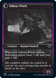 Ragged Recluse // Odious Witch [Innistrad: Double Feature] Magic: The Gathering