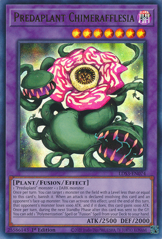 Predaplant Chimerafflesia [LDS3-EN074] Ultra Rare - Yugioh Cards For Your TCG Needs!