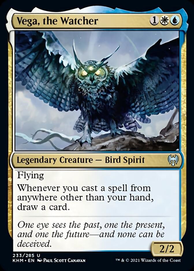 Vega, the Watcher [Kaldheim] Magic: The Gathering