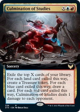 Culmination of Studies (Extended Art) [Strixhaven: School of Mages] Magic: The Gathering