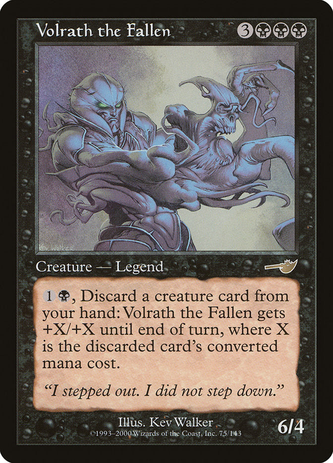 Volrath the Fallen [Nemesis] Magic: The Gathering