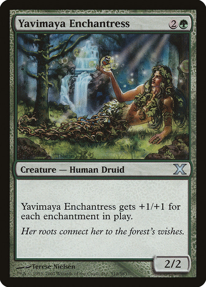Yavimaya Enchantress [Tenth Edition] Magic: The Gathering