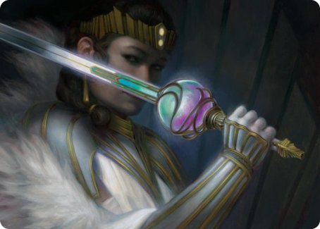 Luxior, Giada's Gift Art Card [Streets of New Capenna Art Series] Magic: The Gathering
