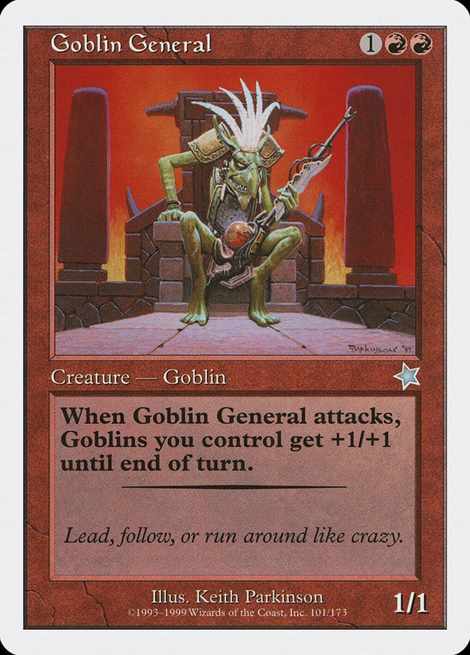 Goblin General [Starter 1999] Magic: The Gathering