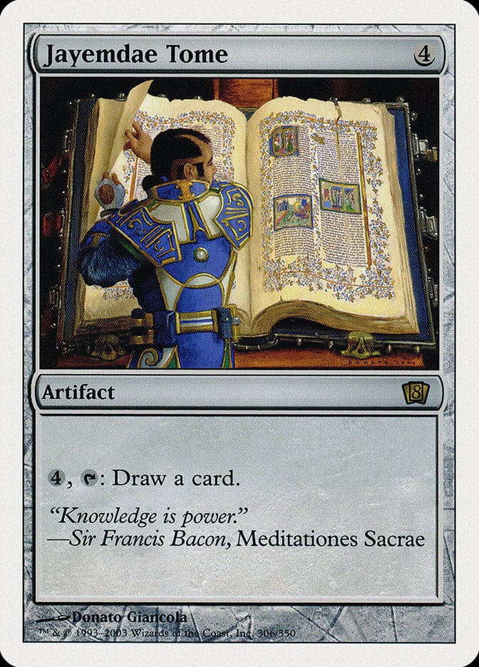 Jayemdae Tome [Eighth Edition] Magic: The Gathering