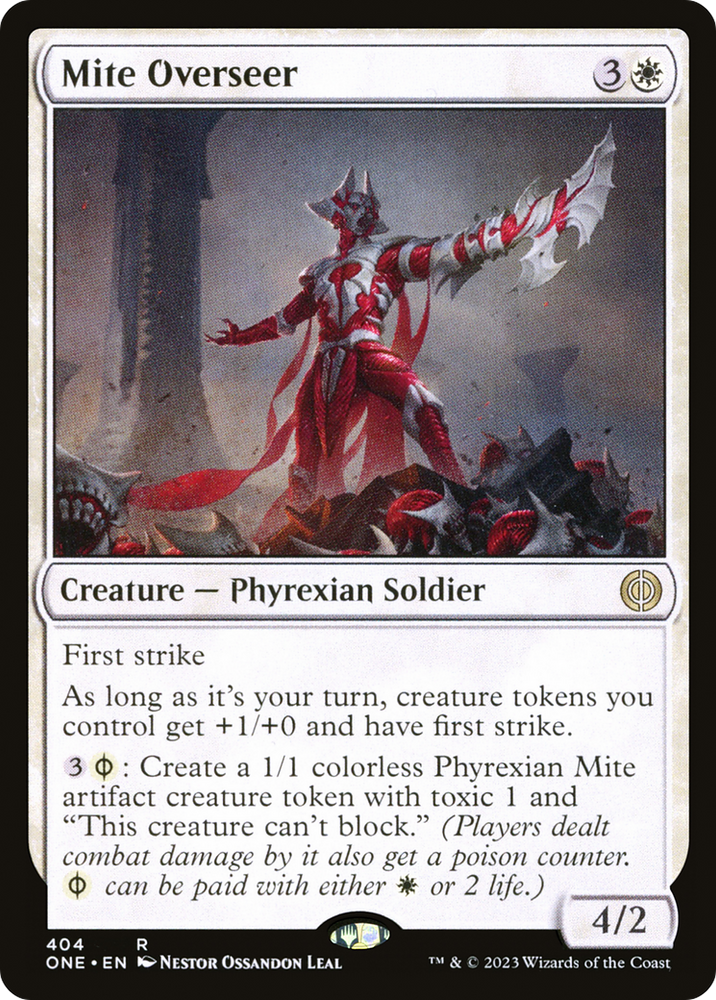 Mite Overseer [Phyrexia: All Will Be One] Magic: The Gathering