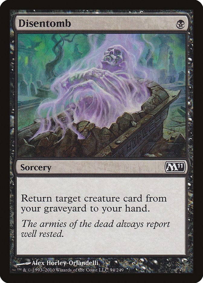 Disentomb [Magic 2011] Magic: The Gathering