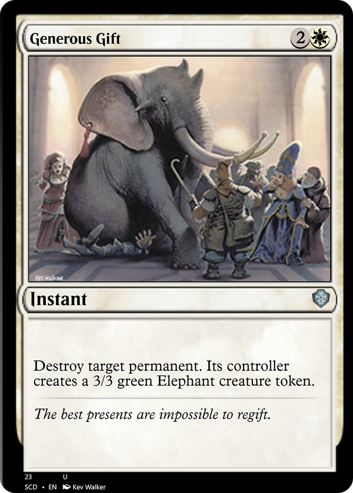 Generous Gift [Starter Commander Decks] Magic: The Gathering