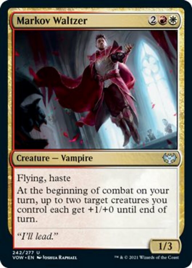 Markov Waltzer [Innistrad: Crimson Vow] Magic: The Gathering