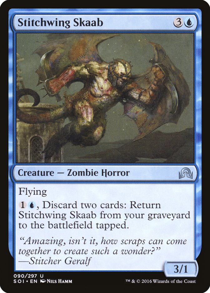 Stitchwing Skaab [Shadows over Innistrad] Magic: The Gathering