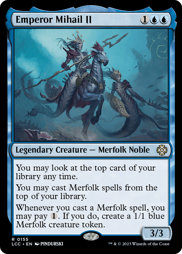 Emperor Mihail II [The Lost Caverns of Ixalan Commander] Magic: The Gathering