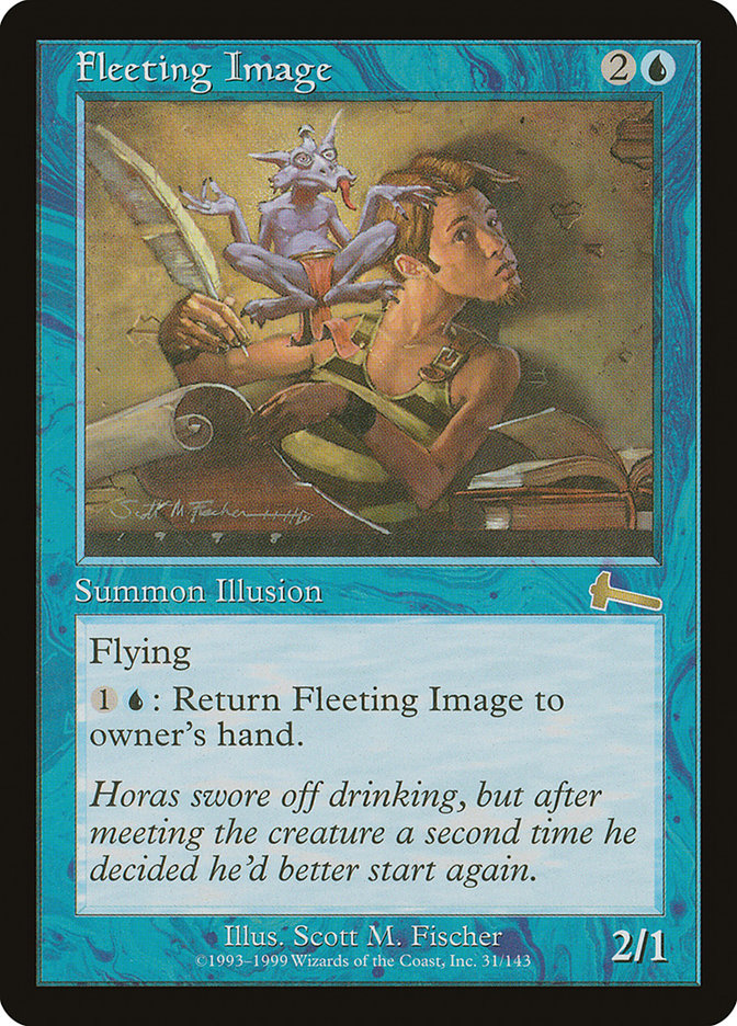 Fleeting Image [Urza's Legacy] Magic: The Gathering