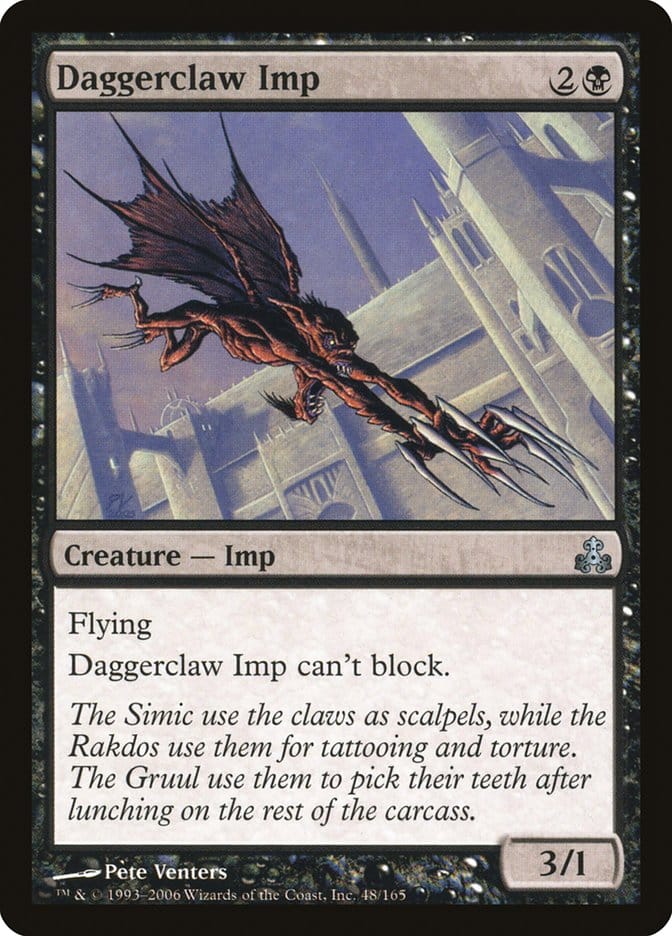 Daggerclaw Imp [Guildpact] Magic: The Gathering