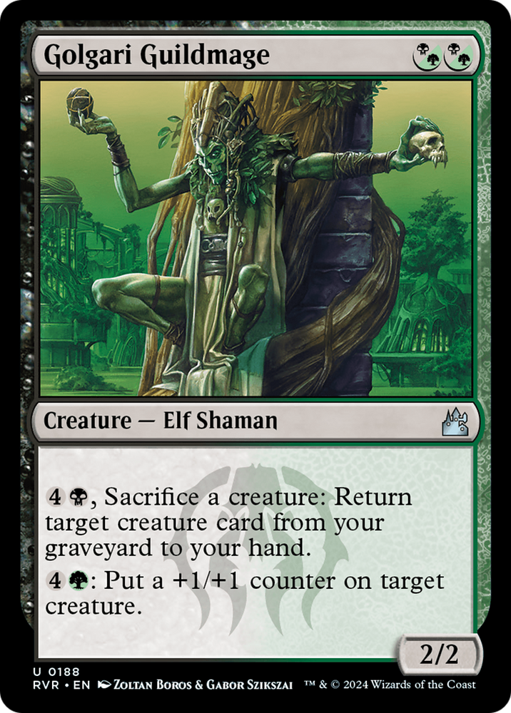 Golgari Guildmage [Ravnica Remastered] Magic: The Gathering