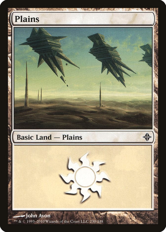 Plains (230) [Rise of the Eldrazi] Magic: The Gathering
