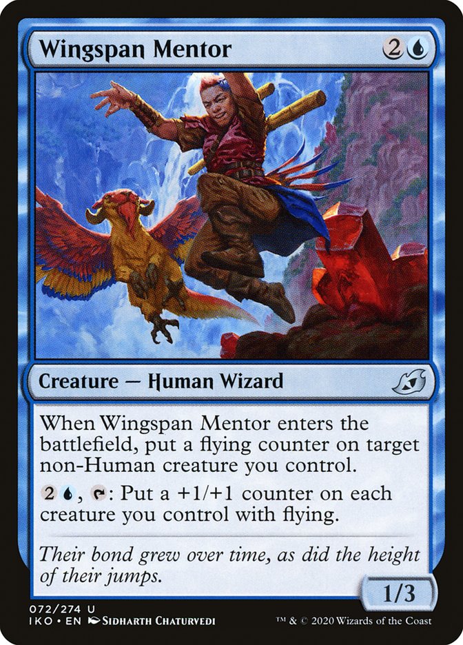 Wingspan Mentor [Ikoria: Lair of Behemoths] Magic: The Gathering