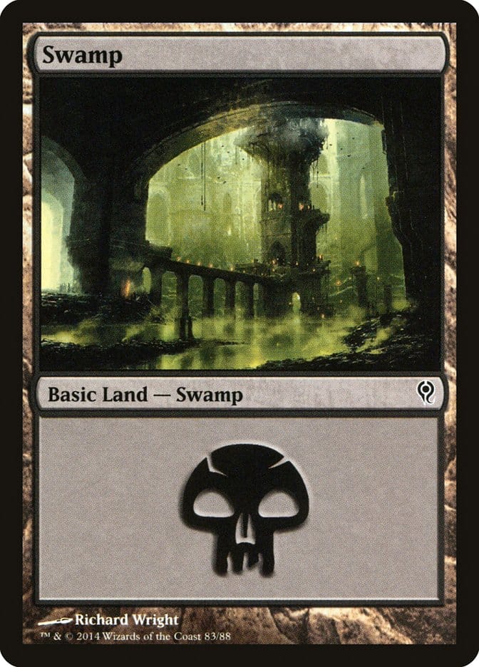 Swamp (83) [Duel Decks: Jace vs. Vraska] Magic: The Gathering