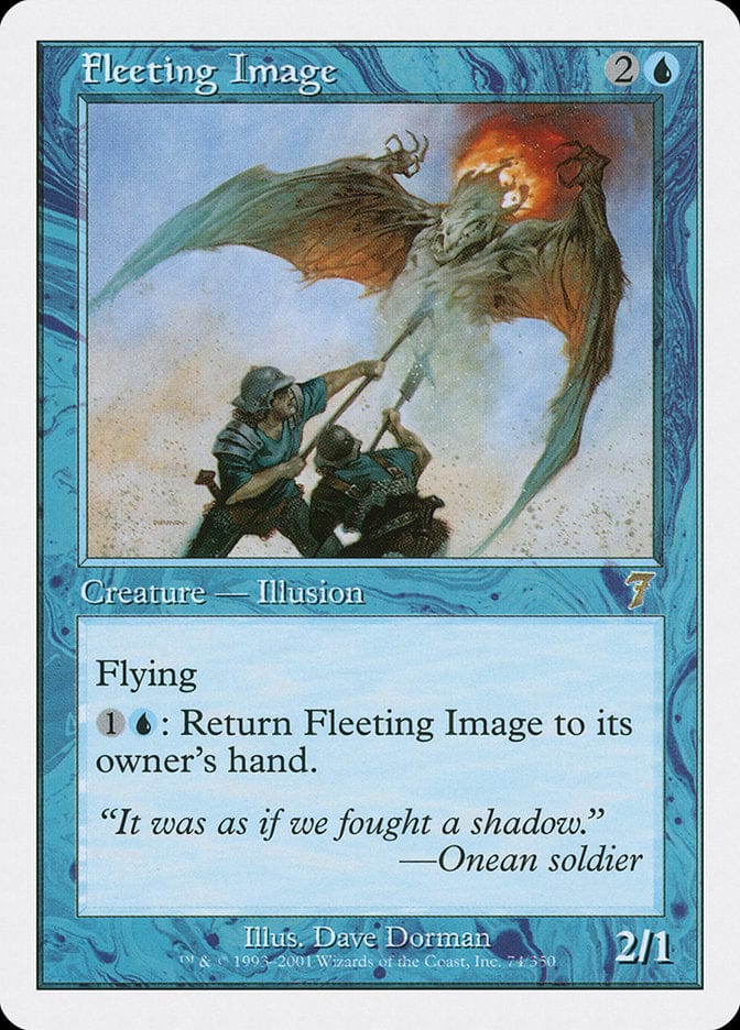 Fleeting Image [Seventh Edition] Magic: The Gathering