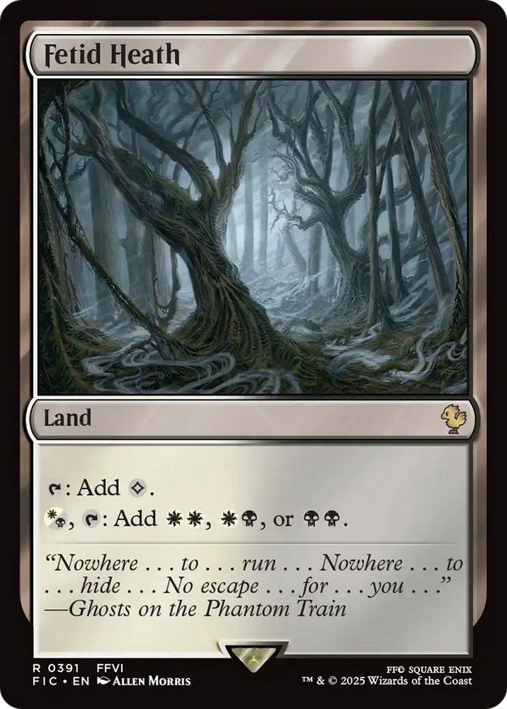 Fetid Heath [FINAL FANTASY Commander] Magic: The Gathering