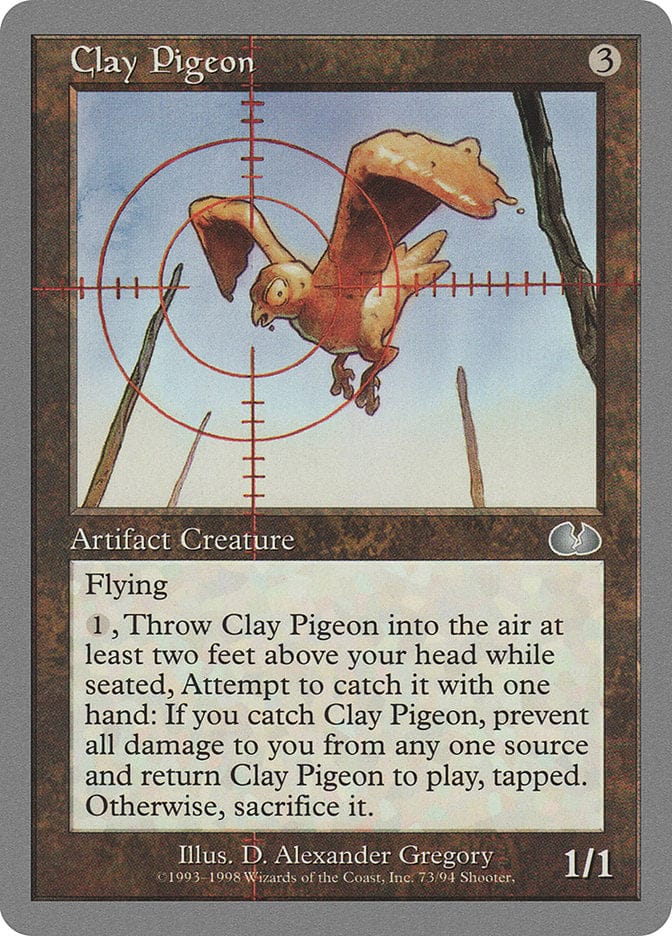 Clay Pigeon [Unglued] Magic: The Gathering
