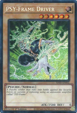 PSY-Frame Driver [RA05-EN002] Secret Rare - Yugioh Cards For Your TCG Needs!