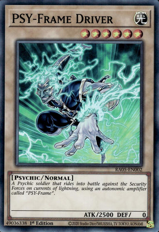 PSY-Frame Driver [RA05-EN002] Super Rare - Yugioh Cards For Your TCG Needs!