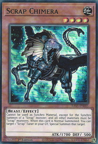 Scrap Chimera [RA05-EN005] Super Rare - Yugioh Cards For Your TCG Needs!